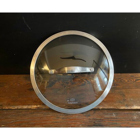 CALPHALON 10" Stainless Steel/Glass Lid - Picture 3 of 8